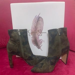 Camo boots by Jessica Simpson